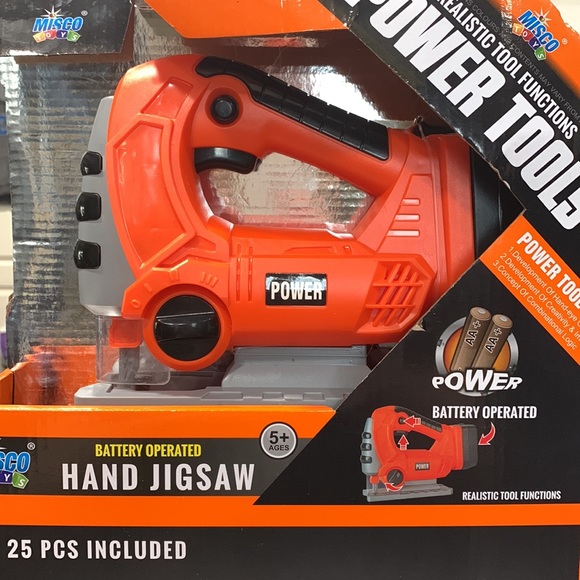 Kids Power Tool Construction Play Set